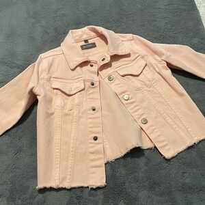 DL1961 Light Pink Girls Jean Jacket